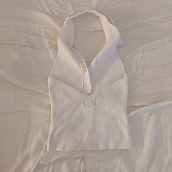 BDG Serena Collared Sweater Halter Top - Picture 4 of 5